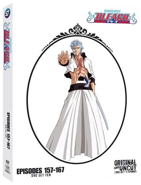 [Imperfect] Bleach DVD Set 10 (Hyb) (Eps 157-167)