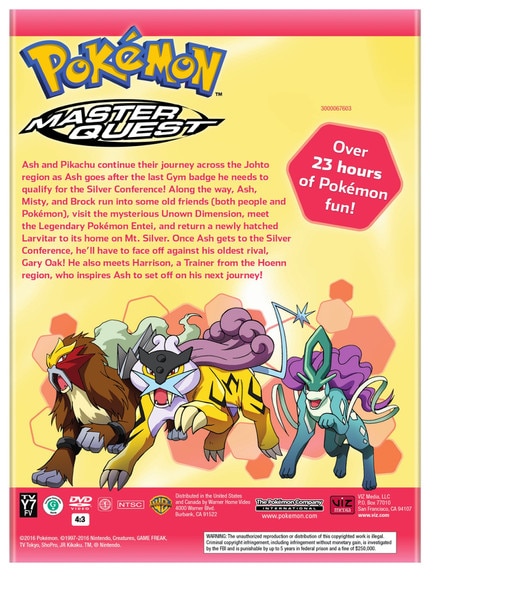 [Imperfect] Pokemon Master Quest DVD